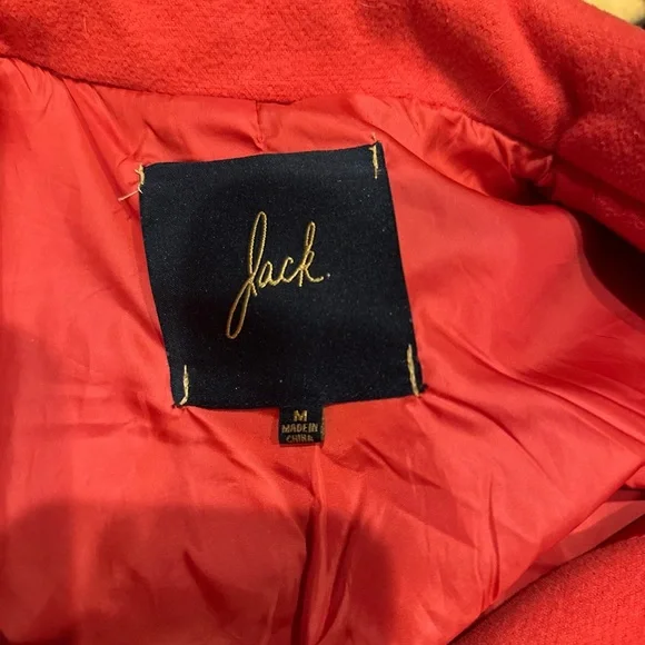 Jack by BB Dakota Orange/Red Jacket - Picture 3 of 3